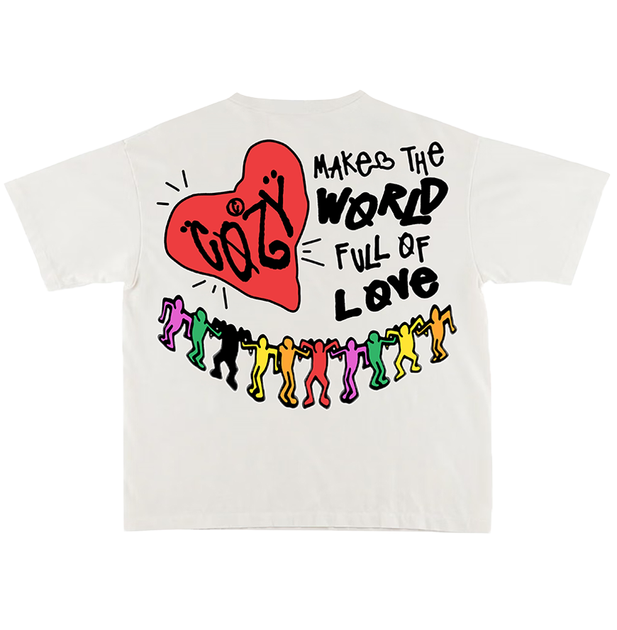 "World Love" Oversize Tee