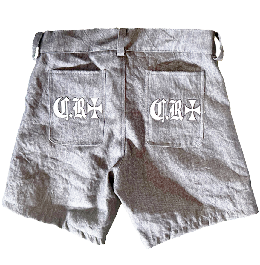 "CR MONOGRAM" Denim Shorts