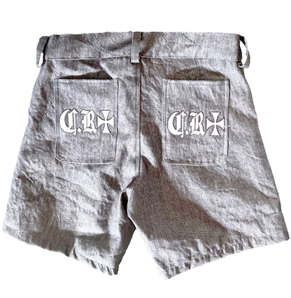 "CR MONOGRAM" Denim Shorts