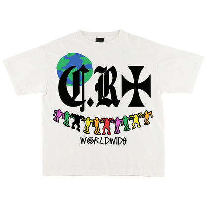 "World Love" Oversize Tee