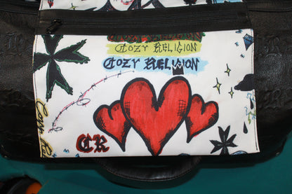 "MARTYR NOIR" Leather Bag